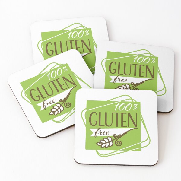 Item preview, "100% Gluten-free" t shirt design designed and sold by MyGluteesFree77.