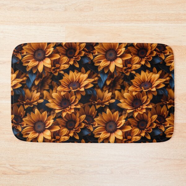 Item preview, Sunflower Tile 27: Golden Orb of Summer Joy in Towering Petals of Radiance designed and sold by TheBrainArt.