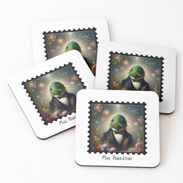 Item preview, Max Planckton designed and sold by Labcoat Legends.