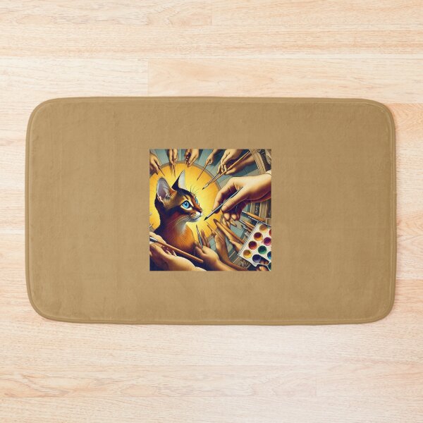 Item preview, Abyssinian Whimsy: Artistic Elegance Unleashed designed and sold by BastKittyStore.