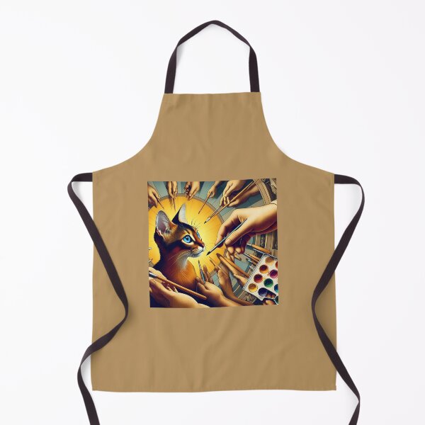 Item preview, Abyssinian Whimsy: Artistic Elegance Unleashed designed and sold by BastKittyStore.
