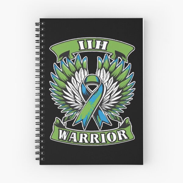 Item preview, Idiopathic Intracranial Hypertension Awareness Hope Ribbon Hearts Warrior designed and sold by UrbanGraphixs.
