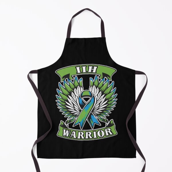 Item preview, Idiopathic Intracranial Hypertension Awareness Hope Ribbon Hearts Warrior designed and sold by UrbanGraphixs.