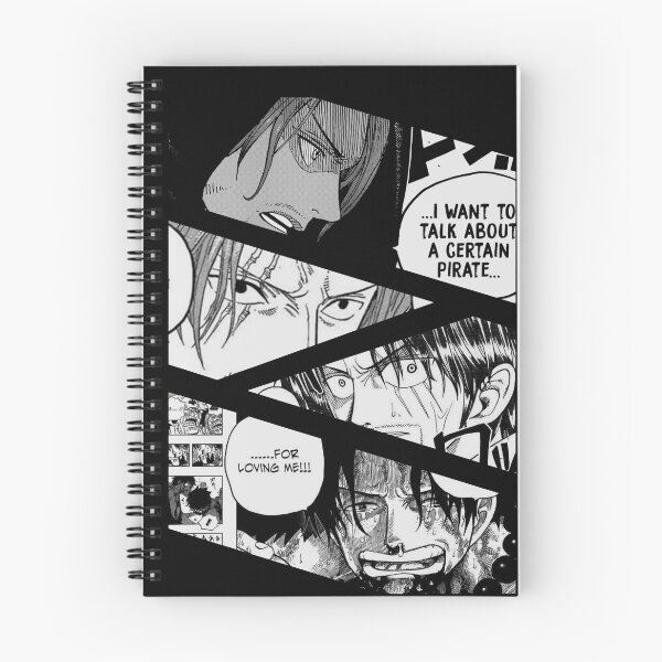 Item preview, Shanks Red Haired Manga Panel Design designed and sold by Wafusaurus.