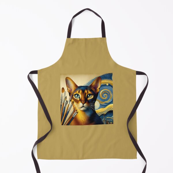 Item preview, Abyssinian Enigma: Artistic Whispers Unveiled designed and sold by BastKittyStore.