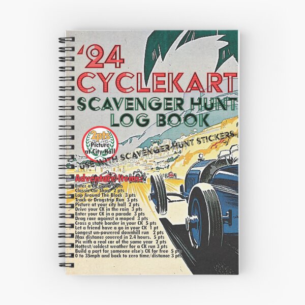 Item preview, 2024 CK Scavenger Hunt Log Book designed and sold by ARK-Online.