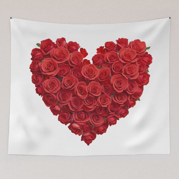 Item preview, Heart made of red roses designed and sold by Laufer15.