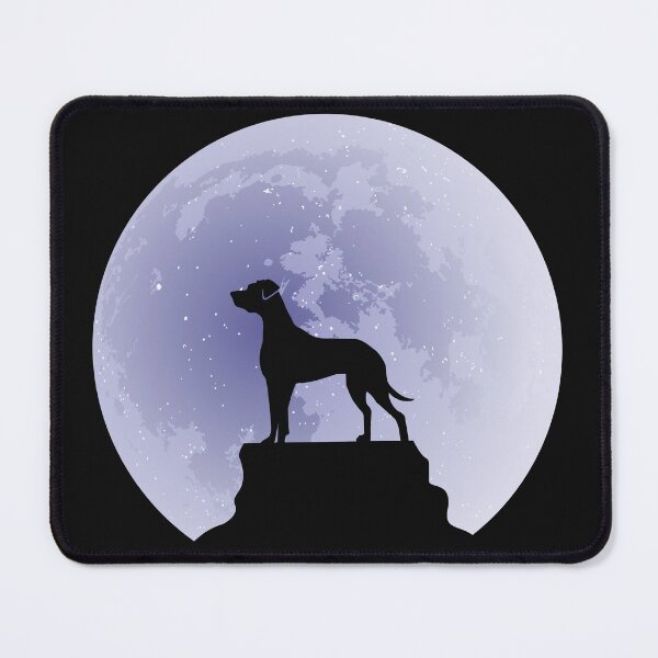 Item preview, Great Dane Dog Moon | NickerStickers® on Redbubble designed and sold by NickerStickers.