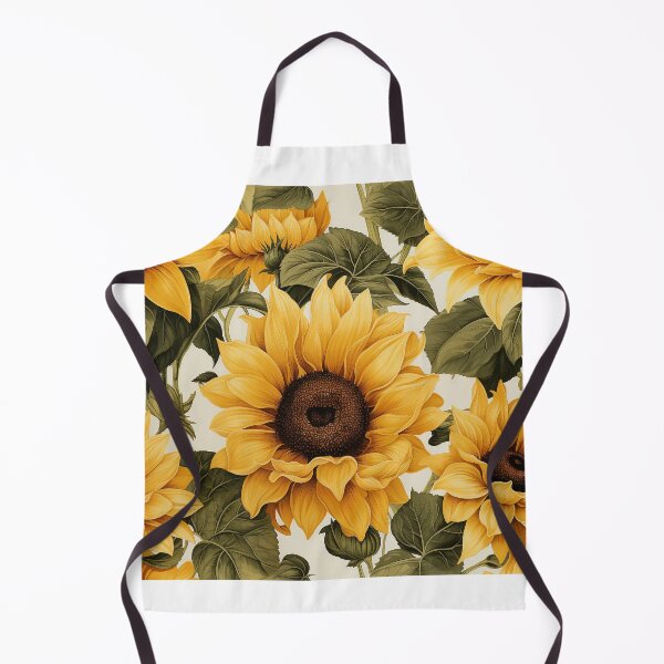 Item preview, Sunflower Tile 29: Golden Orb of Summer Joy in Towering Petals of Radiance designed and sold by TheBrainArt.