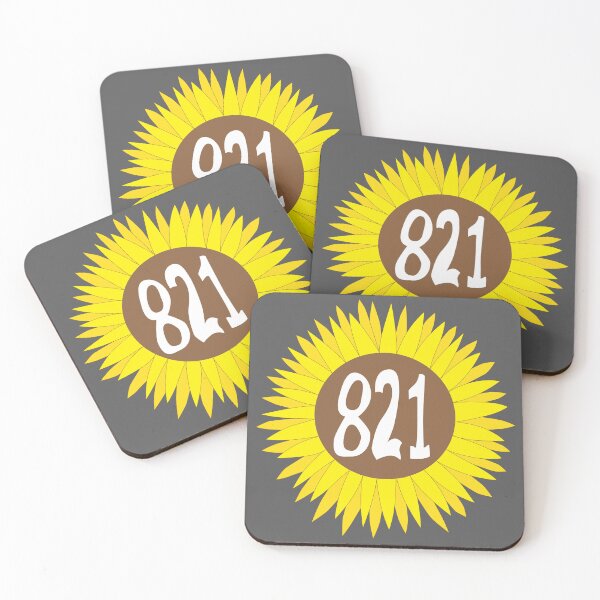 Item preview, Hand Drawn South Carolina Sunflower 821 Area Code designed and sold by itsrturn.