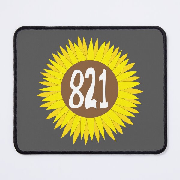 Item preview, Hand Drawn South Carolina Sunflower 821 Area Code designed and sold by itsrturn.
