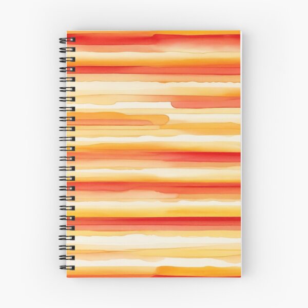Item preview,  Stripe - Orange Horizontal Stripes ; Pattern Line designed and sold by PatternInArt.