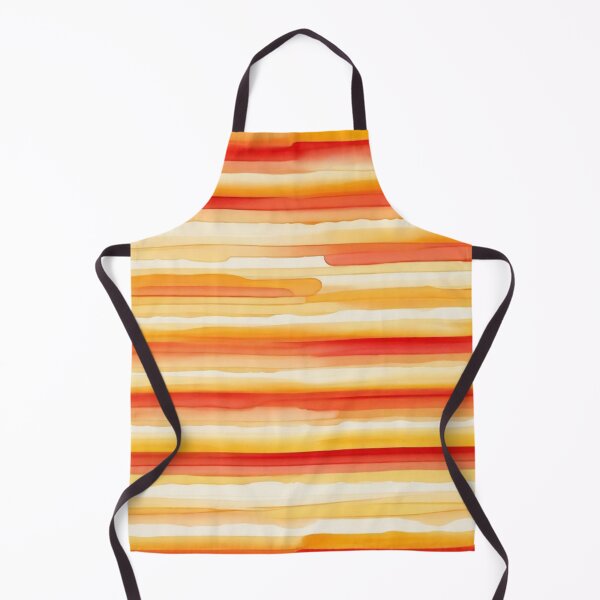 Item preview, Stripe - Orange Horizontal Stripes ; Pattern Line designed and sold by PatternInArt.