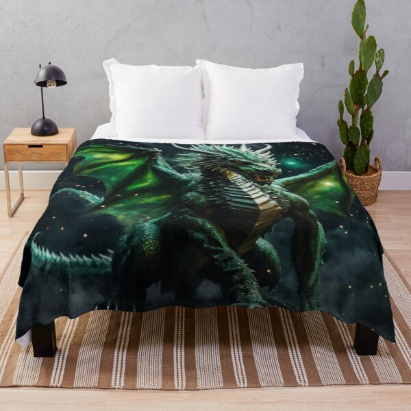 Item preview, Imaginary Green Cosmic Dragon designed and sold by LunarNebula.