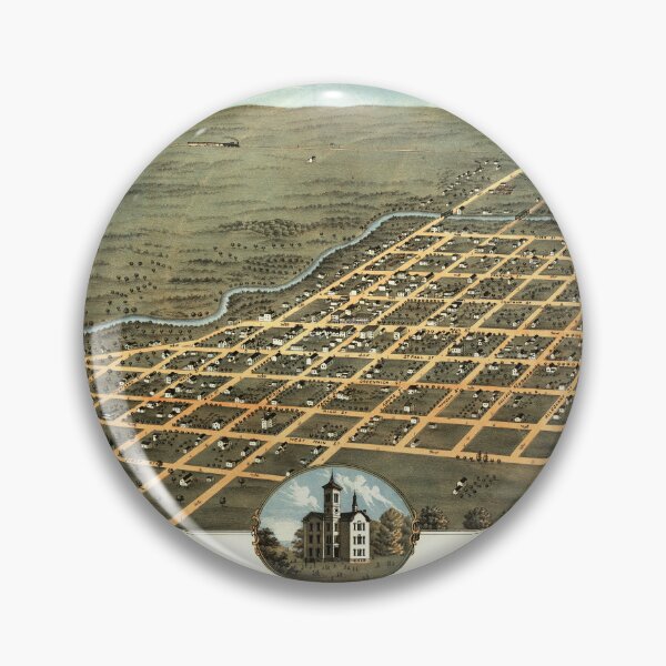 Item preview, Austin, Minnesota (1870) designed and sold by allhistory.