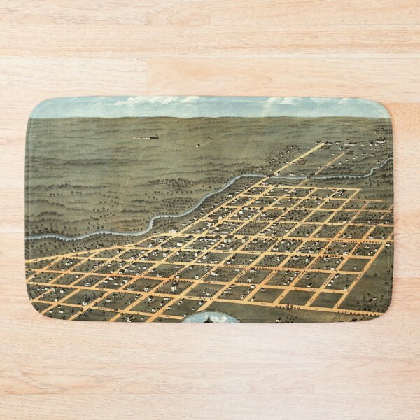 Item preview, Austin, Minnesota (1870) designed and sold by allhistory.