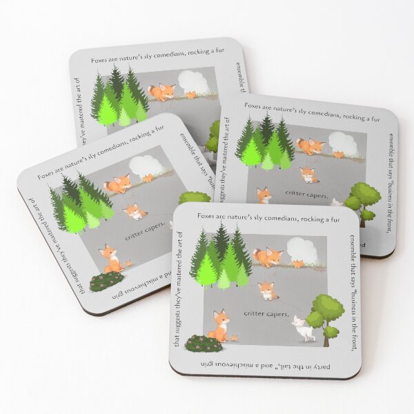 Item preview, Foxes are nature's sly comedians designed and sold by Dosiak85.