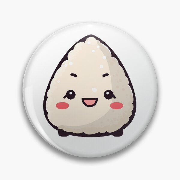 Item preview, Sweet piece of onigiri with face designed and sold by Pemon.