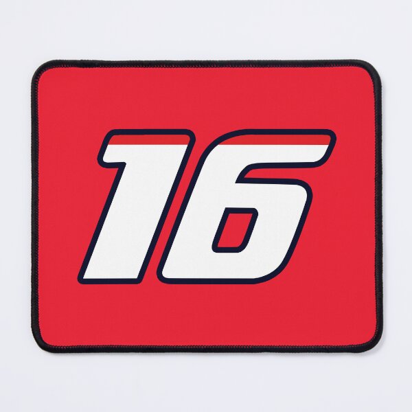 Item preview, Charles Leclerc #16 Number Logo designed and sold by ZeroGFX.