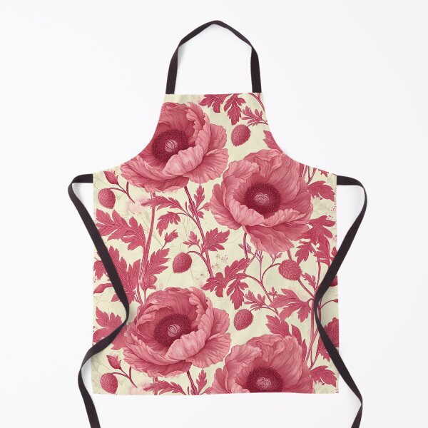 Item preview, Pink poppies pattern designed and sold by randrdesign.