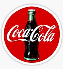 Retro Coca-Cola Sticker Sticker