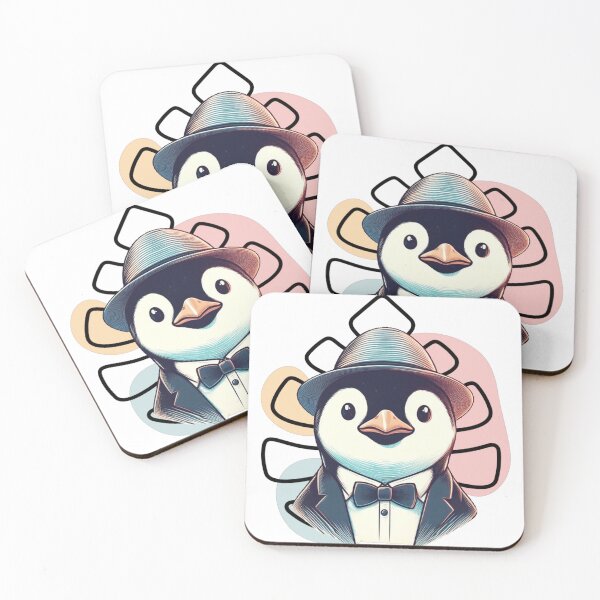 Item preview, Bow tie suit penguin  designed and sold by Cravio.