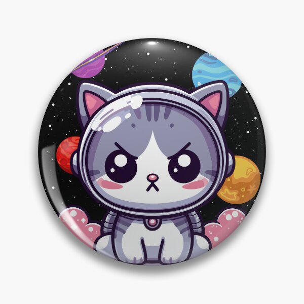 Item preview, Give Me Space - Angry Cat designed and sold by Kawaii-n-Spice.