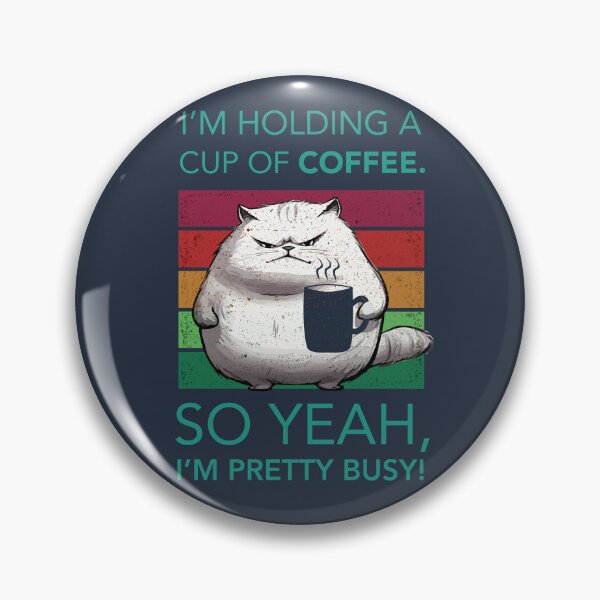 Item preview, Funny coffee quote with grumpy cat. Coffee mom. Cat lover designed and sold by lagunaklein.