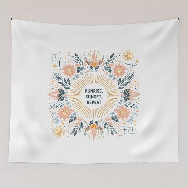Item preview, Sunburst Pattern: Sunrise, Sunset, Repeat designed and sold by Dungeon-Depot.
