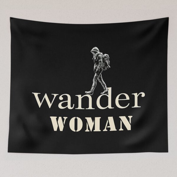 Item preview, Superheroine hiking designed and sold by RiSchuDesign.