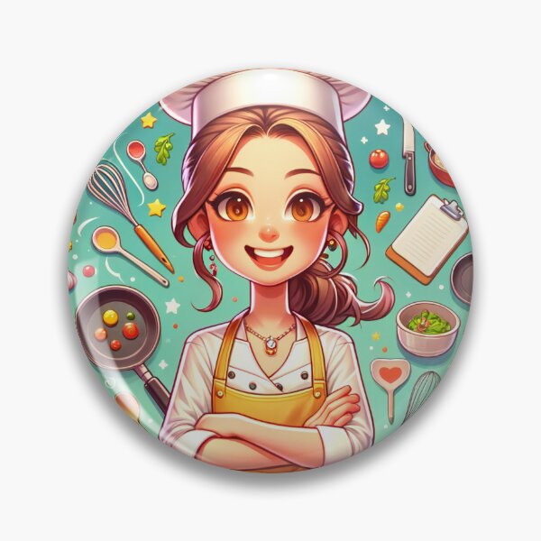 Item preview, Gastronomic Symphony: A Chef's Whimsical Kitchen Concerto designed and sold by ArtComixHaven.