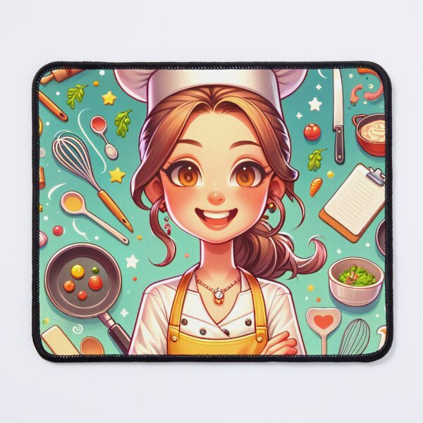 Item preview, Gastronomic Symphony: A Chef's Whimsical Kitchen Concerto designed and sold by ArtComixHaven.