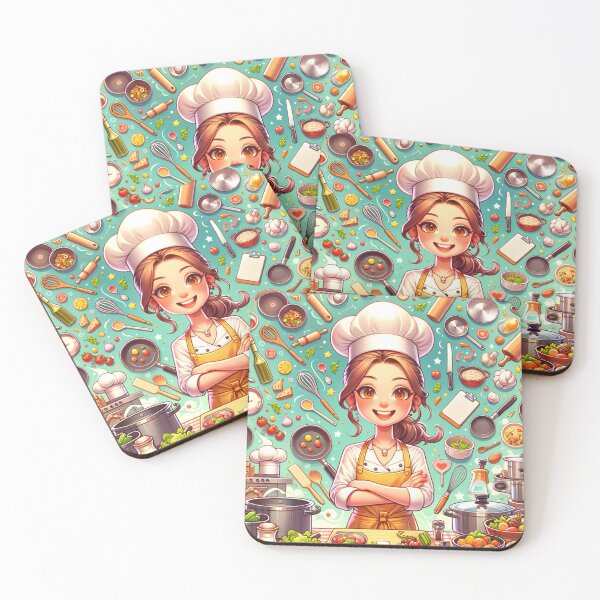Item preview, Gastronomic Symphony: A Chef's Whimsical Kitchen Concerto designed and sold by ArtComixHaven.