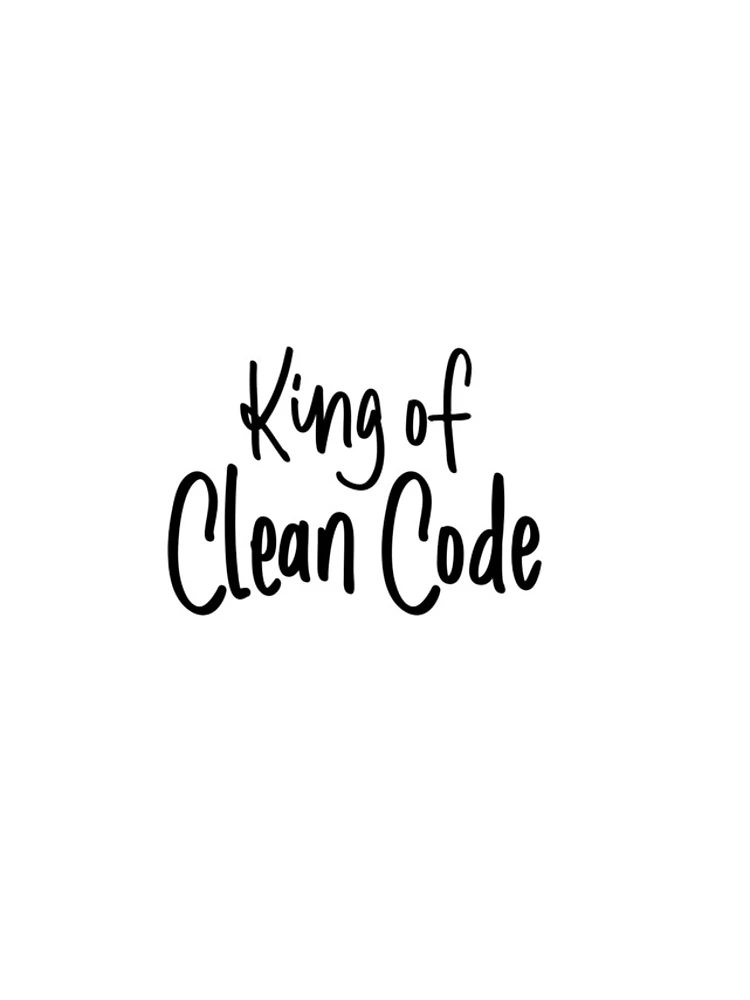 Thumbnail 4 of 4, iPhone Case, King Of Clean Code designed and sold by FoxCodeCreation.