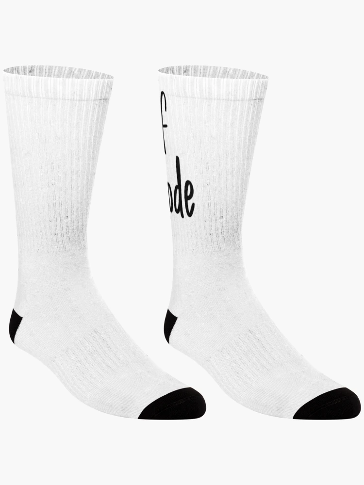 Thumbnail 3 of 5, Socks, King Of Clean Code designed and sold by FoxCodeCreation.