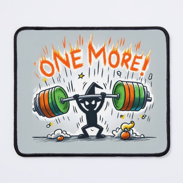Item preview, Gym, weightlifting- little figure  designed and sold by SplashPixel.