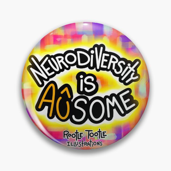 Item preview, Neurodiversity is Ausome! designed and sold by Mae Greyfrost.