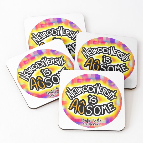 Item preview, Neurodiversity is Ausome! designed and sold by Mae Greyfrost.