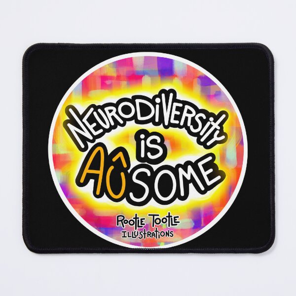Item preview, Neurodiversity is Ausome! designed and sold by Mae Greyfrost.