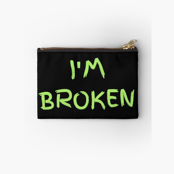 Item preview, Im Broken OK Hand Text designed and sold by Design-Maniya.