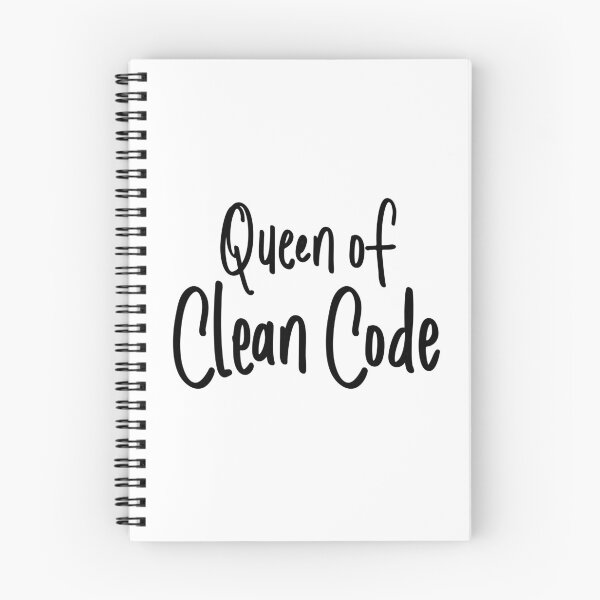 Item preview, Queen of Clean Code designed and sold by FoxCodeCreation.
