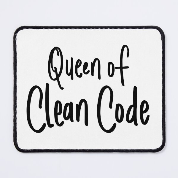 Item preview, Queen of Clean Code designed and sold by FoxCodeCreation.