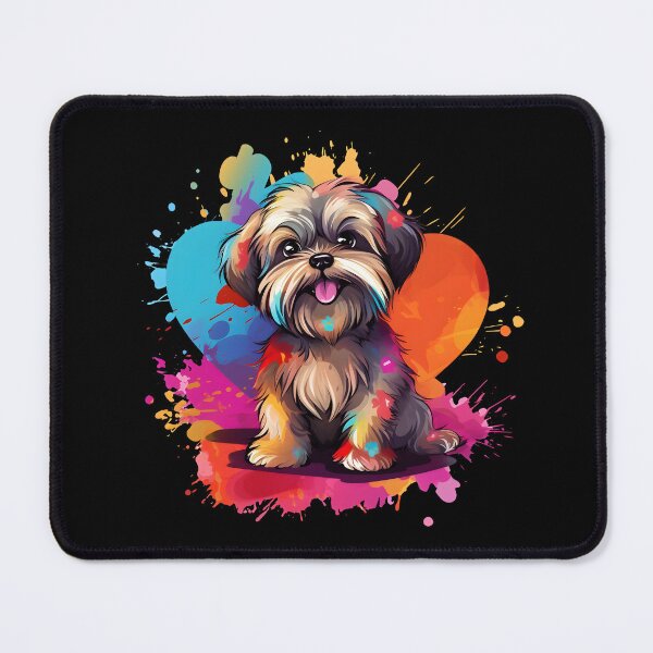 Item preview, Colorful Kawaii Shorkie Valentine designed and sold by Leonardo Palumbo.