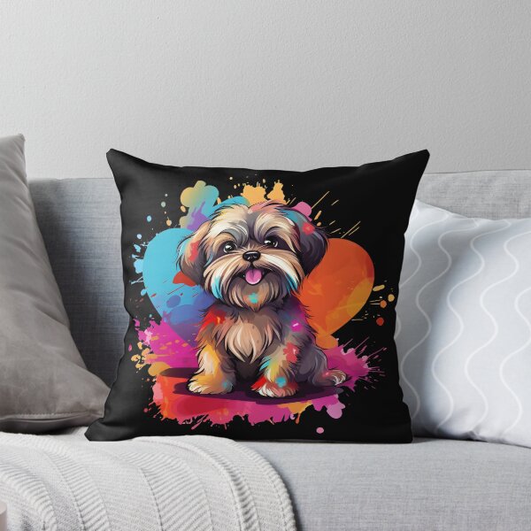 Item preview, Colorful Kawaii Shorkie Valentine designed and sold by Leonardo Palumbo.
