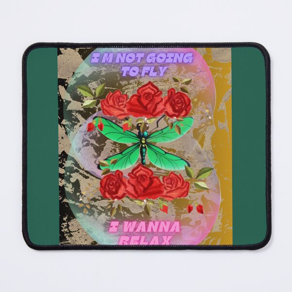 Item preview,  Cool Dragonfly whispering ' I m not going to fly, I wanna relax' designed and sold by Sparkdesigner2.