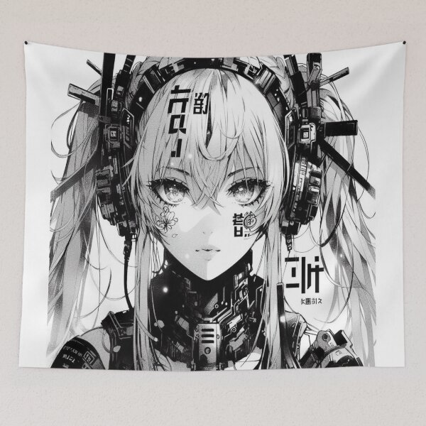 Item preview, Manga character 2 designed and sold by KumaPrintART.