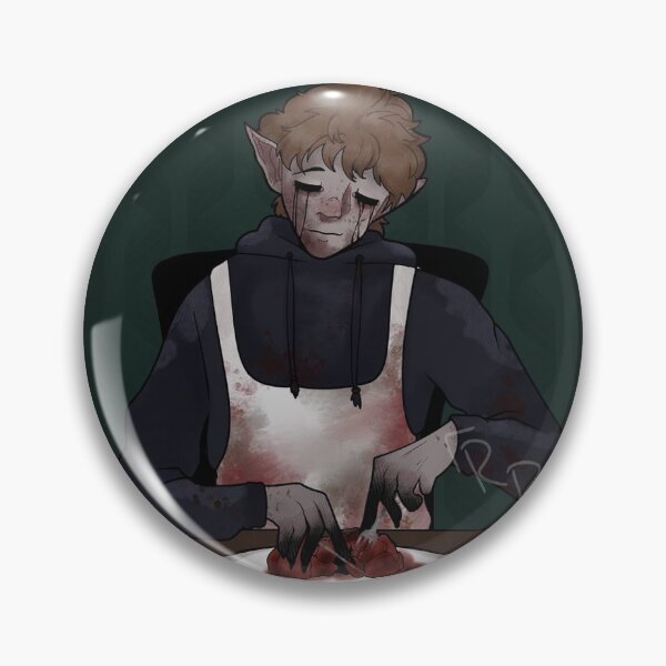 Item preview, Eyeless Jack having a snack designed and sold by RottingRoyal.