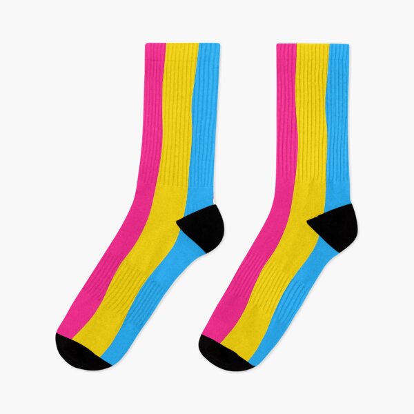 Item preview, Vertical Repeating Pansexual Pride Flag Pattern designed and sold by LiveLoudGraphic.