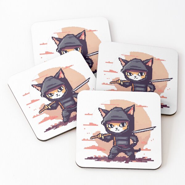 Item preview, Ninja cat designed and sold by Shtex.