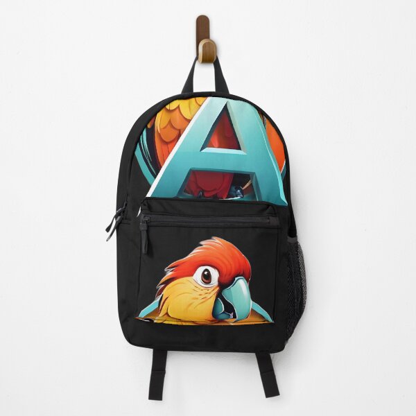 Item preview, Parrot sticker with letter A designed and sold by AMGAtlantis.